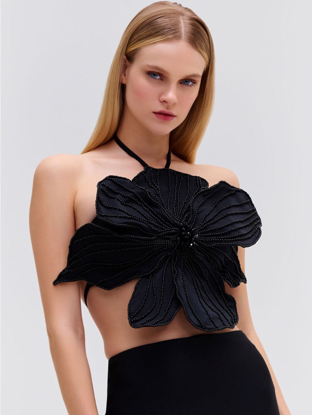 PatBO Beaded Flower Top $725 L